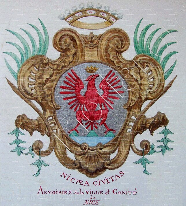 NICE 1741_Armorial Nice. (J. Casal, 1903) (Bibl. mun. de Nice)_France 