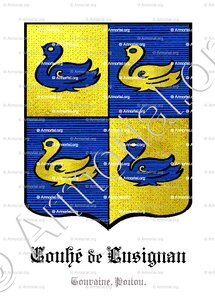 COUHÉ DE LUSIGNAN