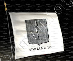 drapeau-ADRIANO IV_Incisione a bulino del 1756._Europa