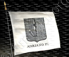 drapeau-ADRIANO IV_Incisione a bulino del 1756._Europa