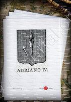 velin-d-Arches-ADRIANO IV_Incisione a bulino del 1756._Europa