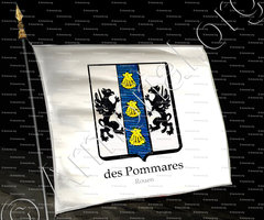 drapeau-des POMMARES_Rouen._France