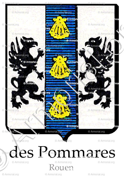 des POMMARES_Rouen._France