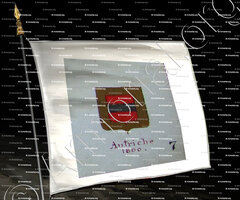 drapeau-NICE 1800 AUTRICHE_Armorial Nice. (J. Casal, 1903) (Bibl. mun. de Nice)._France