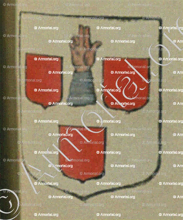 La ville de Ribauvillers (Alsace)_Blason enregistré sous le règne de Louis XIV_France 