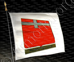 drapeau-MONTMELIAN_Ancien Duché de Savoie_États de Savoie