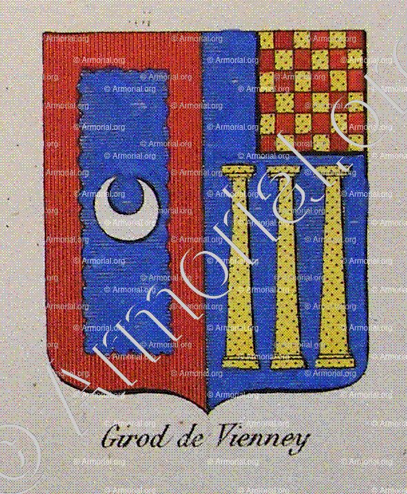GIROD DE VIENNEY_Noblesse d'Empire._France