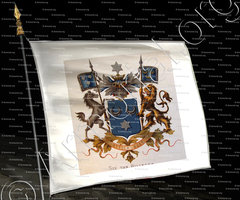 drapeau-SIX van HILLEGOM_Holland, 1841._Nederland