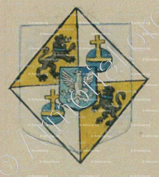 de BEROLDINGEN (Alsace)_Blason enregistré sous le règne de Louis XIV_France
