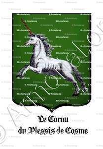 Le CORNU du PLESSIS de COSME