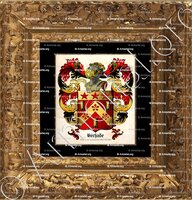 cadre-ancien-or-BÉCHADE_Barons en 1819, originaire de Gornac dans l'Entre-deux-Mers._France ()