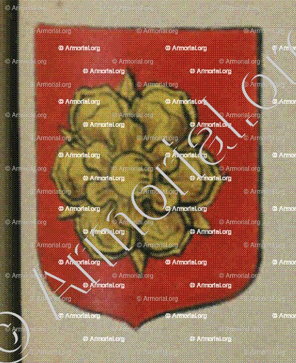 La ville de Rosheim (Alsace)_Blason enregistré sous le règne de Louis XIV_France 