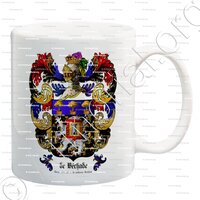 mug-de BÉCHADE_Baron, 1746, M. ét. de noblesse. Brabant._Belgique ()
