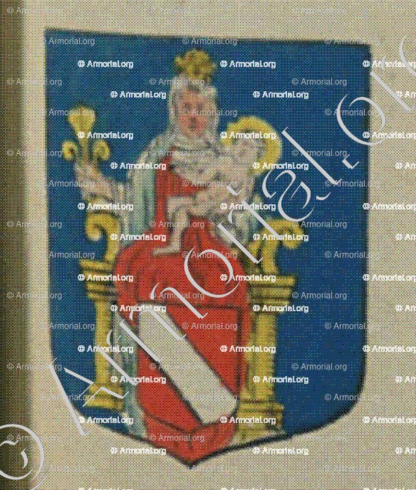 La ville de Ruffach (Alsace)_Blason enregistré sous le règne de Louis XIV_France 