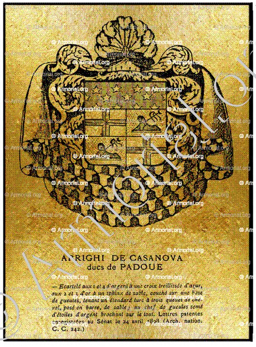 ARRIGHI de CASANOVA ducs de PADOUE_Exposition Jemmapes, Mairie du Xe arr. Paris (1988)._France Expo L.S. (+)