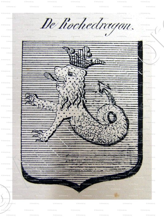 ROCHEDRAGON (de)_Nobiliaire d'Auvergne_France