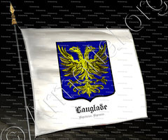 drapeau-LANGLADE_Aquitaine, Agenais,_France