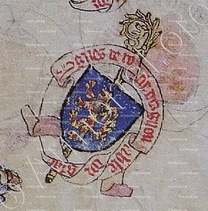 ROCHEDRAGON (de)_Armorial de Guillaume Revel, 1401-1456._France ++