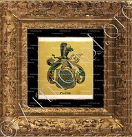 cadre-ancien-or-PLÜSS_Wappenbuch der Stadt Basel . B.Meyer Knaus 1880_Schweiz 