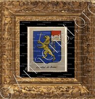 cadre-ancien-or-GRAILLET DE BEINE_Noblesse d'Empire._France