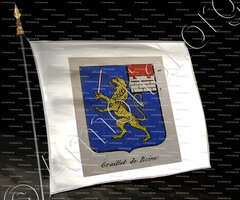 drapeau-GRAILLET DE BEINE_Noblesse d'Empire._France