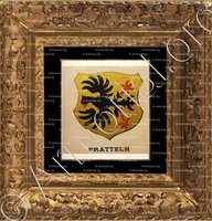 cadre-ancien-or-PRATTELN_Wappenbuch der Stadt Basel . B.Meyer Knaus 1880_Schweiz 