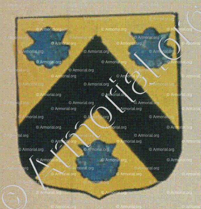 JACQUINOT (Alsace)_Blason enregistré sous le règne de Louis XIV_France 