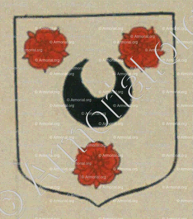 JACQUOTT (Alsace)_Blason enregistré sous le règne de Louis XIV_France 