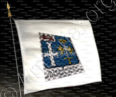 drapeau-Alexandre de Haldat du Lys__