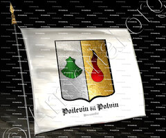 drapeau-POITEVIN dit POTVIN_Normandie_France