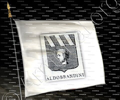 drapeau-ALDOBRANDINI_Incisione a bulino del 1756._Europa