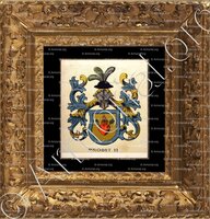 cadre-ancien-or-PROBST_Wappenbuch der Stadt Basel . B.Meyer Knaus 1880_Schweiz 