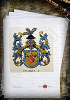 velin-d-Arches-PROBST_Wappenbuch der Stadt Basel . B.Meyer Knaus 1880_Schweiz 