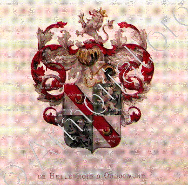 de BELLEFROID d'OUDOUMONT_Wapenboek._Nederland