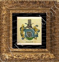 cadre-ancien-or-PULLICH_Wappenbuch der Stadt Basel . B.Meyer Knaus 1880_Schweiz 