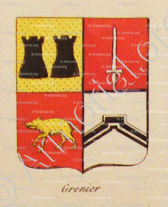 GRENIER_Noblesse d'Empire._France