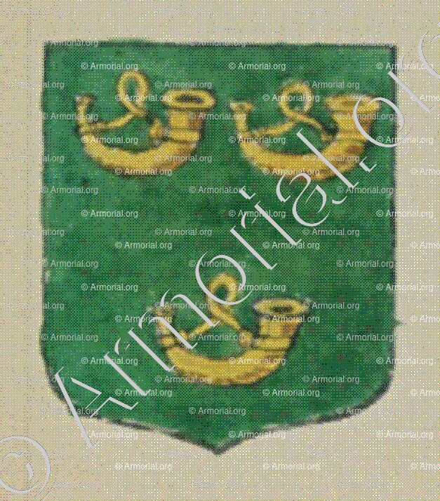 JAGRE (Alsace)_Blason enregistré sous le règne de Louis XIV_France 