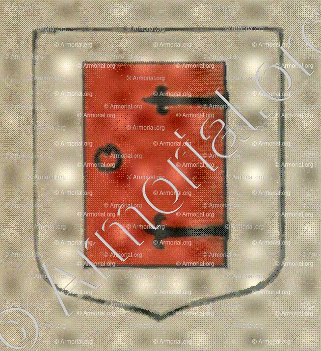 La ville de Turckem (Alsace)_Blason enregistré sous le règne de Louis XIV_France 