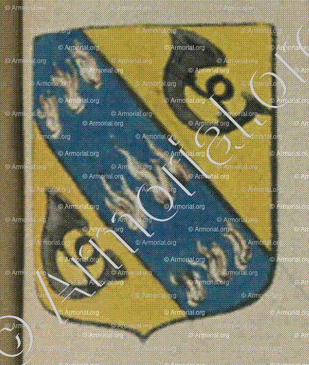 JAIGRE (Alsace)_Blason enregistré sous le règne de Louis XIV_France 