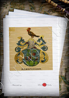 velin-d-Arches-RAMSPERGER_Wappenbuch der Stadt Basel . B.Meyer Knaus 1880_Schweiz 