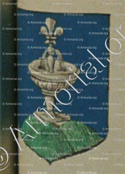 de BONNER femme URS-GLUTZ (Alsace)_Blason enregistré sous le règne de Louis XIV_France