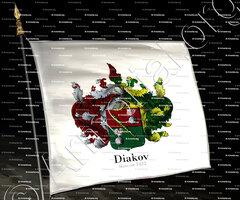 drapeau-DIAKOV_Noblesse russe. Moscou 1822._Russie
