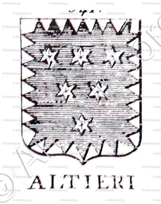 ALTIERI_Incisione a bulino del 1756._Europa