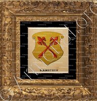 cadre-ancien-or-RAMSTEIN_Wappenbuch der Stadt Basel . B.Meyer Knaus 1880_Schweiz 