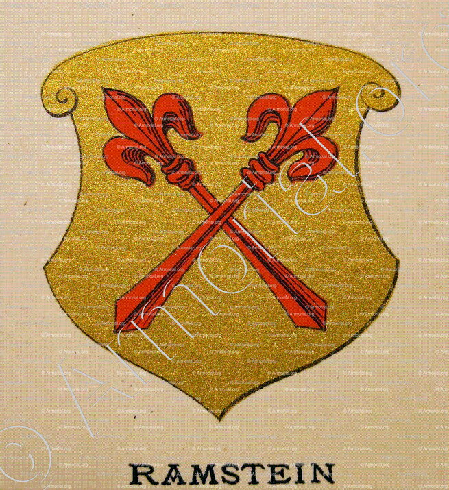 RAMSTEIN_Wappenbuch der Stadt Basel . B.Meyer Knaus 1880_Schweiz 