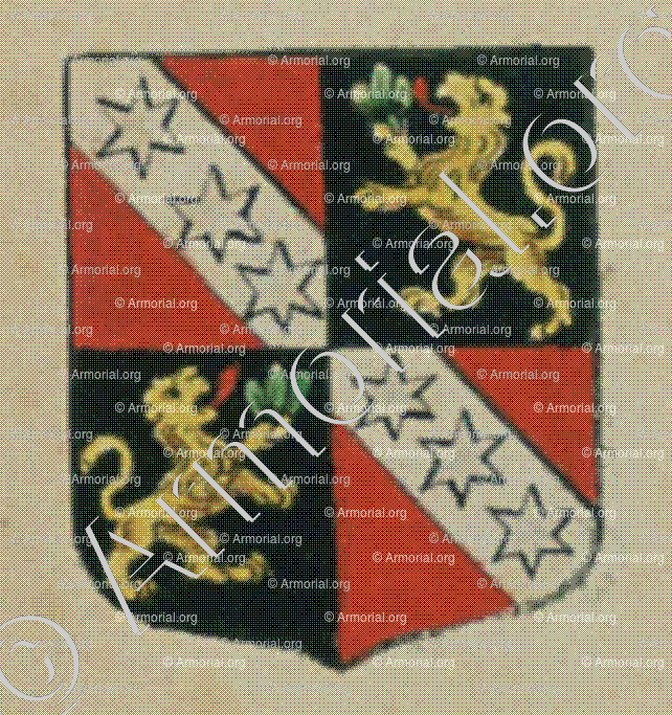 STEIDELIN (Alsace)_Blason enregistré sous le règne de Louis XIV_France 