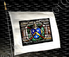 drapeau-BENOIST de LOSTENDE_Eglise Cathédrale de Limoges_France