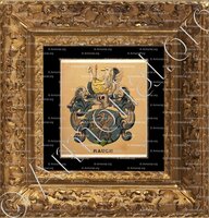 cadre-ancien-or-RAUCH_Wappenbuch der Stadt Basel . B.Meyer Knaus 1880_Schweiz 