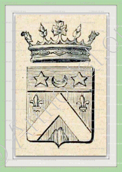 ABBADIE de CANTILLAC_Île-de-France, Poitou._France (1)