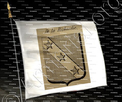 drapeau-DE LA RICHARDIE_Auvergne_France